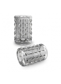 Прозрачная насадка с бороздками STAY HARD COCK SLEEVE 04 CLEAR - Blush Novelties - в Кирове купить с доставкой