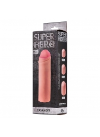 Фаллоудлинитель SUPER HERO Casanova - 18 см. - Lola Games - в Кирове купить с доставкой