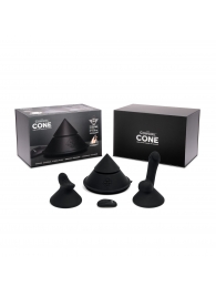 Конусный вибромассажер Cowgirl Cone с 2 насадками - CowGirl - купить с доставкой в Кирове