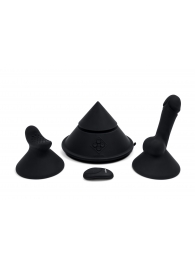 Конусный вибромассажер Cowgirl Cone с 2 насадками - CowGirl - купить с доставкой в Кирове