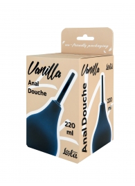 Черный анальный душ Anal Douche L - Lola Games - купить с доставкой в Кирове