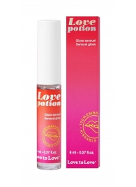 Возбуждающий блеск для губ Love Potion - 8 мл. - Love to Love - купить с доставкой в Кирове