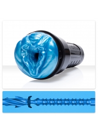 Мастурбатор-вагина Fleshlight Freaks Alien Blue Metallic - Fleshlight - в Кирове купить с доставкой