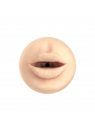 Телесный мастурбатор-ротик Feel Stroker Mouth - Kiiroo - в Кирове купить с доставкой