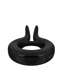 Черное эрекционное кольцо Marry Me Rechargeable Vibrating Cockring - Adrien Lastic - в Кирове купить с доставкой