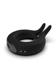 Черное эрекционное кольцо Marry Me Rechargeable Vibrating Cockring - Adrien Lastic - в Кирове купить с доставкой