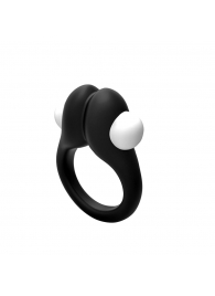 Черное эрекционное кольцо Zippy Vibrating Ring With Bullet - Adrien Lastic - в Кирове купить с доставкой