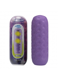 Фиолетовый мастурбатор Venus-X Twin balls - Baile - в Кирове купить с доставкой