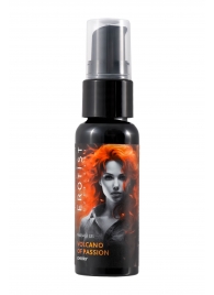 Гель с эффектом вибрации Volcano Of Passion со вкусом вишни - 25 мл. - Erotist Lubricants - купить с доставкой в Кирове