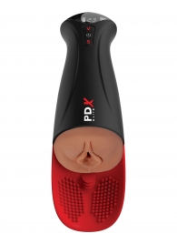 Мастурбатор-вагина в колбе с вибрацией Fuck-O-Matic Pro XL - Pipedream - в Кирове купить с доставкой