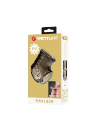 Дымчатая насадка на пенис и мошонку - Baile - в Кирове купить с доставкой