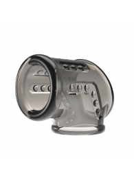 Дымчатая насадка на пенис и мошонку - Baile - в Кирове купить с доставкой