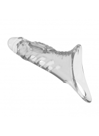 Прозрачная насадка на пенис - 22 см. - Baile - в Кирове купить с доставкой