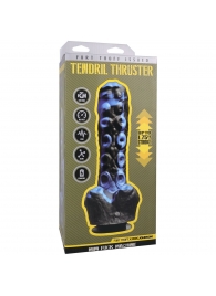 Черно-синяя мини-машина на присоске Tendril Thruster - 21,6 см. - Doc Johnson - купить с доставкой в Кирове