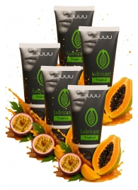 Набор из 5 съедобных лубрикантов JUJU со вкусом тропических фруктов - JuJu - купить с доставкой в Кирове