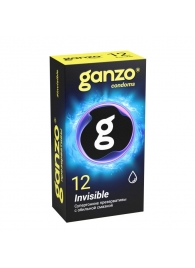 Супертонкие презервативы Ganzo Invisible - 12 шт. - Ganzo - купить с доставкой в Кирове