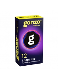 Презервативы с анестетиком для продления удовольствия Ganzo Long Love - 12 шт. - Ganzo - купить с доставкой в Кирове