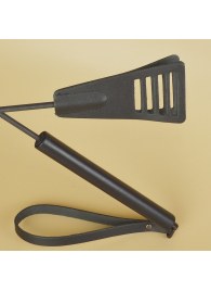 Черный кожаный стек «Сириус» - 60 см. - Sitabella - купить с доставкой в Кирове