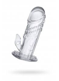 Прозрачная насадка на пенис Uco - 13 см. - A-toys - в Кирове купить с доставкой