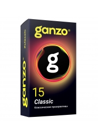Классические презервативы с обильной смазкой Ganzo Classic - 15 шт. - Ganzo - купить с доставкой в Кирове