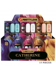 Набор из 15 мастурбаторов Catherine Olga - Baile - в Кирове купить с доставкой