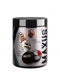 Черные утолщенные презервативы MAXUS Extra Strong с железным кейсом - 15 шт. - Maxus - купить с доставкой в Кирове