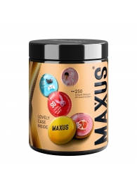 Точечные презервативы MAXUS 2000 Amazing Dots с железным кейсом - 12 шт. - Maxus - купить с доставкой в Кирове
