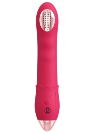 Малиновая насадка на душ с вибрацией Showers to orgasm - 20,1 см. - Orion - купить с доставкой в Кирове