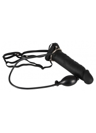 Полый страпон с эффектом увеличения Inflatable Strap-On - 18,5 см. - Orion - купить с доставкой в Кирове