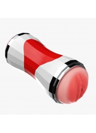 Двусторонний мастурбатор в колбе Power Grip Cup - вагина и ротик - Boys of Toys - в Кирове купить с доставкой