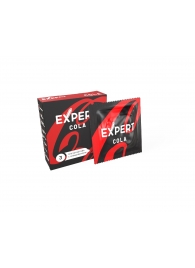 Презервативы с ароматом колы Expert Cola - 3 шт. - Expert - купить с доставкой в Кирове