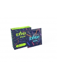 Светящиеся в темноте презервативы Expert Neon - 3 шт. - Expert - купить с доставкой в Кирове