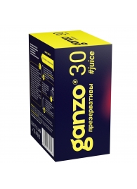 Ароматизированные презервативы Ganzo Juice - 30 шт. - Ganzo - купить с доставкой в Кирове