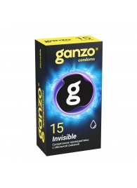 Супертонкие презервативы Ganzo Invisible - 15 шт. - Ganzo - купить с доставкой в Кирове