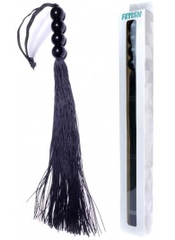 Черная силиконовая плеть - 37 см. - Boys of Toys - купить с доставкой в Кирове