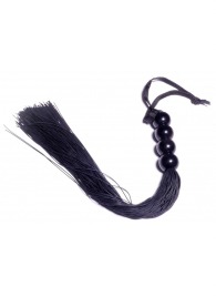 Черная силиконовая плеть - 37 см. - Boys of Toys - купить с доставкой в Кирове