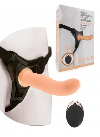 Женский вибрострапон со съемной насадкой и пультом ДУ - Erokay - купить с доставкой в Кирове