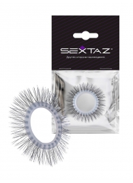 Круглое эрекционное кольцо с «ресничками» - Sextaz - в Кирове купить с доставкой