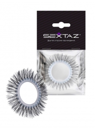 Круглое эрекционное кольцо с длинными «ресничками» - Sextaz - в Кирове купить с доставкой