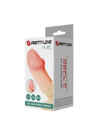 Телесная насадка на пенис Huel - 9 см. - Baile - в Кирове купить с доставкой