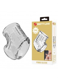 Прозрачная насадка на пенис и мошонку - Baile - в Кирове купить с доставкой