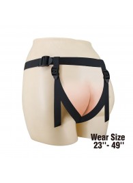 Черные трусики харнесс с платформой Caludio I - Baile - купить с доставкой в Кирове