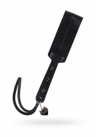 Черный кожаный пэддл - 32 см. - Pecado - купить с доставкой в Кирове