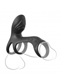 Черная насадка на пенис Ultimate Couples Cage Pro - Pipedream - в Кирове купить с доставкой