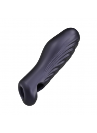 Сливовая силиконовая насадка на пенис с подхватом Manwan Ryzer - Manwan - в Кирове купить с доставкой