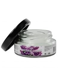 Массажная свеча «Сирень» - 50 мл. - SGAN - купить с доставкой в Кирове