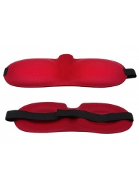 Красная глухая маска на резинке - Sitabella - купить с доставкой в Кирове