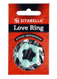Цветное эрекционное кольцо с 5 бусинами Love Ring - Sitabella - в Кирове купить с доставкой