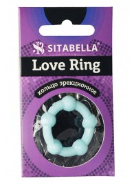 Цветное эрекционное кольцо Love Ring с бусинами - Sitabella - в Кирове купить с доставкой