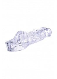 Прозрачная насадка-удлинитель Length Enhancer с подхватом - 16 см. - NMC - в Кирове купить с доставкой